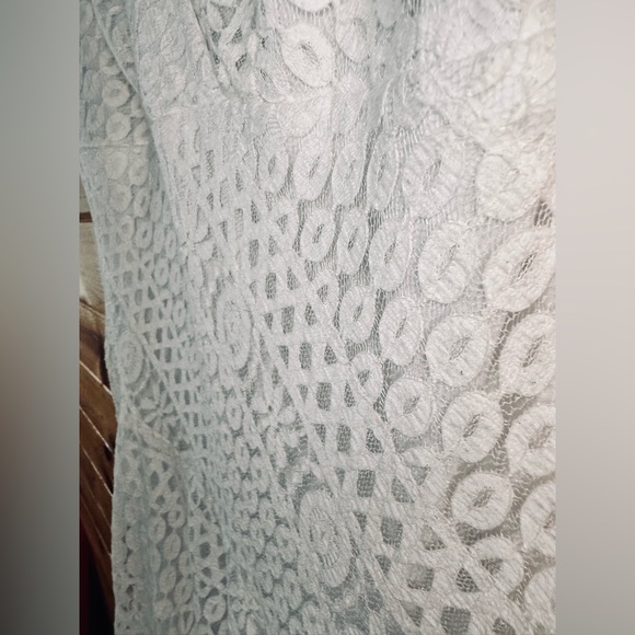 Rabbit Rabbit Rabbit White Asymmetrical Lace Dress - Picture 5 of 6